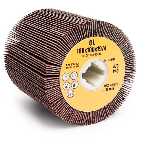 ARMES Rueda Flap 100X100 OL / Lija | Expertos-Abrasivos