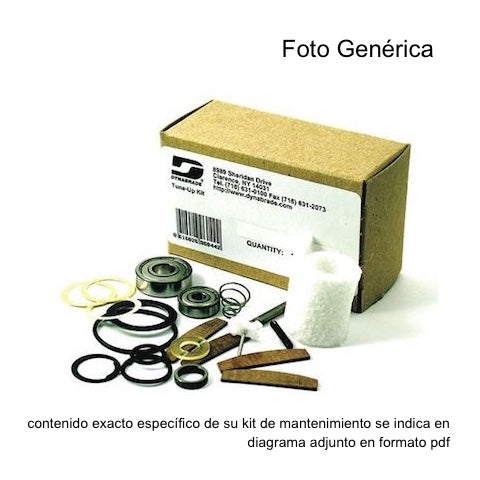 DYNABRADE Repuestos: 96515 Tune up kit para filtro FRL | Expertos-Abrasivos