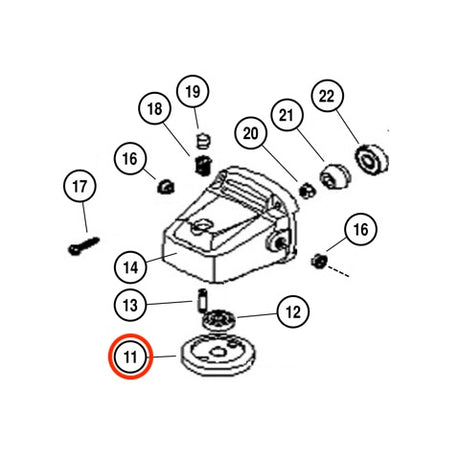 DYNABRADE Repuestos: Partes para Electric DYNAFILE II Belt tool | Expertos-Abrasivos
