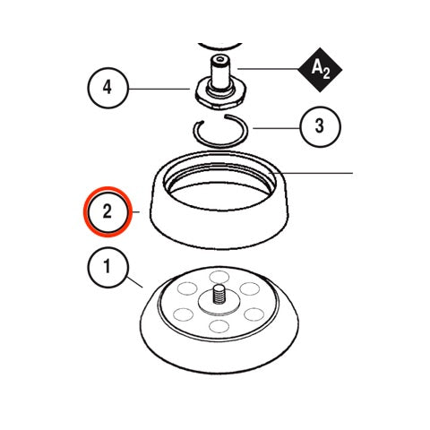 DYNABRADE Repuestos: para Dynabuffer 3" 57126 | Expertos-Abrasivos