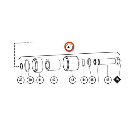 DYNABRADE Repuestos: para Dynabuffer 3" 57126 | Expertos-Abrasivos