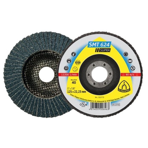 KLINGSPOR Disco Mopa / Flap SMT624 | Expertos-Abrasivos