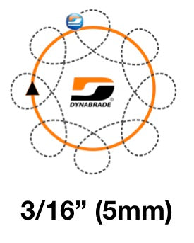DYNABRADE Lijadoras Roto Orbitales 3/16" / Lijado Intermedio | Expertos-Abrasivos