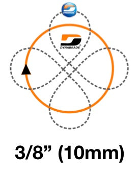 DYNABRADE Lijadoras Roto Orbitales 3/8" Lijado Basto | Expertos-Abrasivos