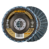RHODIUS Disco Mopa / Flap VLS PROline / Inox | Expertos-Abrasivos