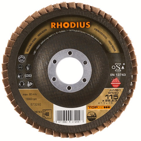 Rhodius Jumbo speed label side