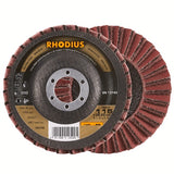RHODIUS Disco Mopa / Flap VSF F TOPline / Inox | Expertos-Abrasivos