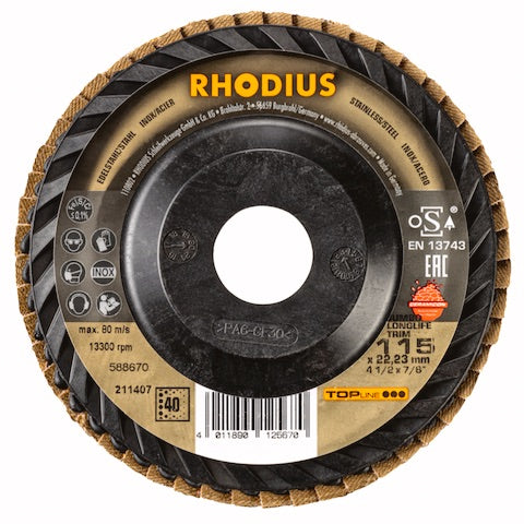Rhodius Longlife trim label