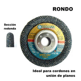 SONNENFLEX Discos Mopa / Flap Rondo Doble Cara | Expertos-Abrasivos