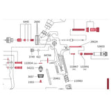 SATA Partes: 12633 Kit de mantenimiento / Econoline 1.0 / KLC | Expertos-Abrasivos