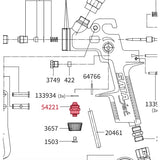 SATA Partes: 54221 Válvula regulación palma / Econoline 1.0 / KLC | Expertos-Abrasivos