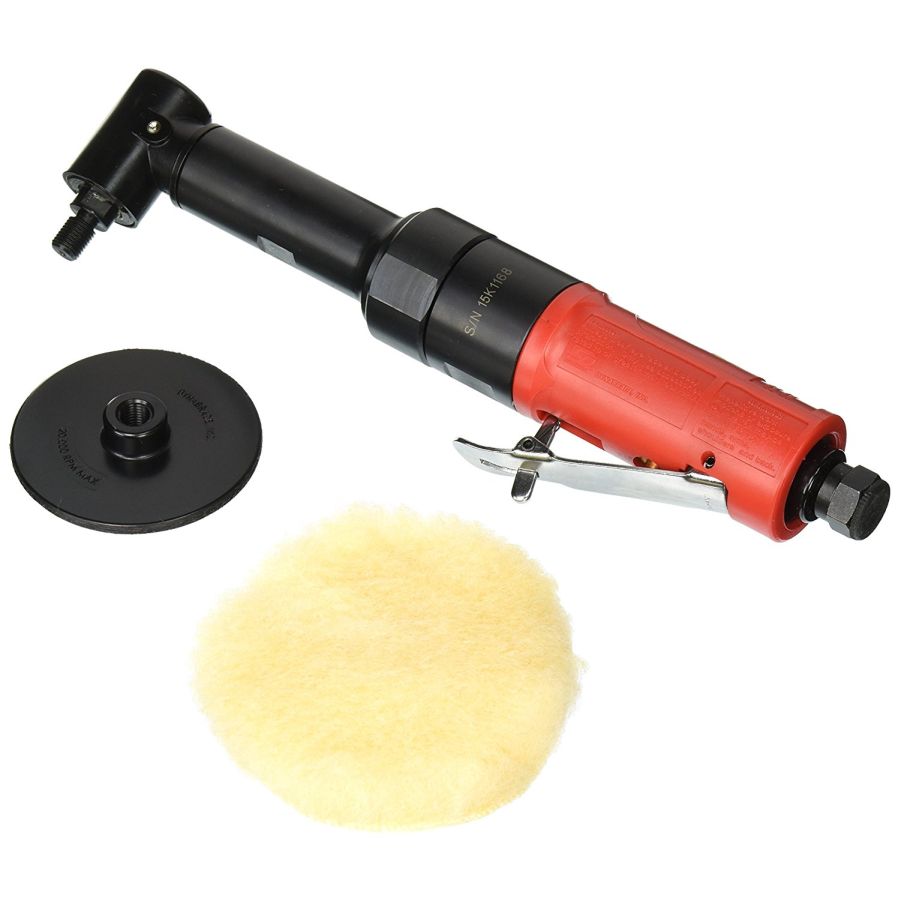 DYNABRADE Buffer / Pulidora cuello extendido Ø3" | Expertos-Abrasivos
