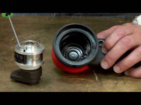 VIDEO DYNABRADE drop in motor replacement